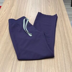 FIGS Livingston Basic Scrub Pants XXSmall Purple Shadow PO# 2197